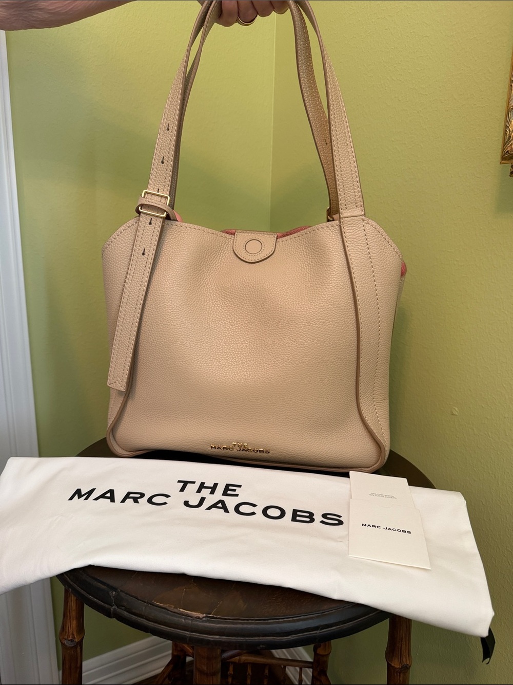 Marc Jacobs Pebbled Leather Tote